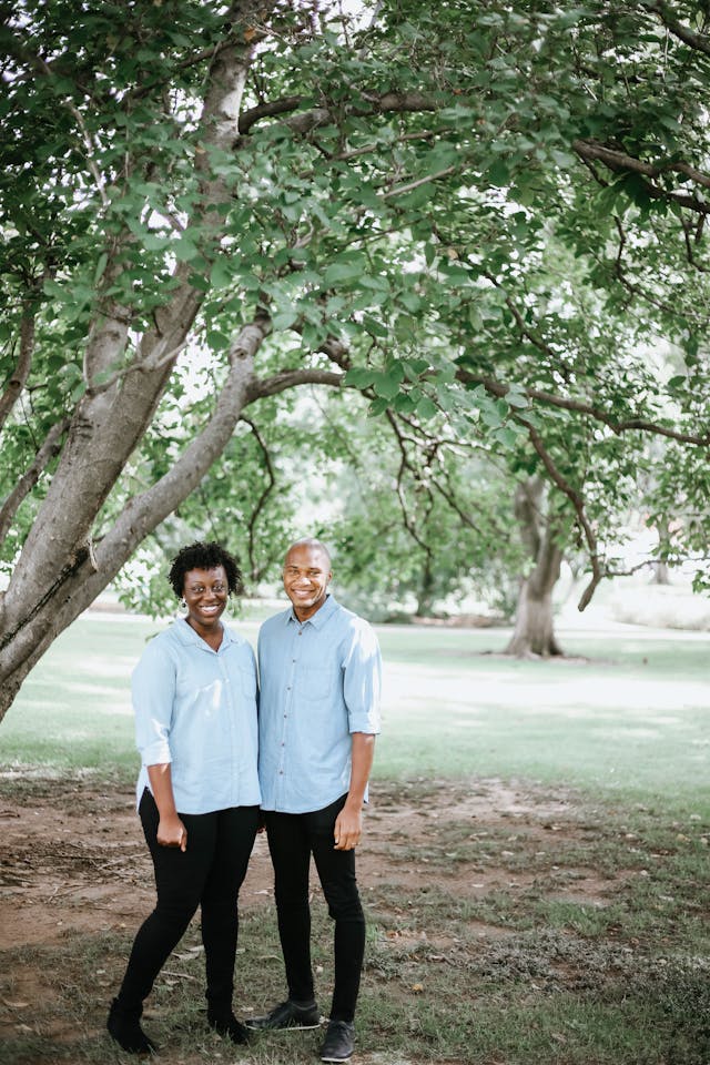 simple will, image of couple in a park